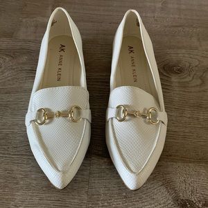 COPY - Anne Klein White Loafers